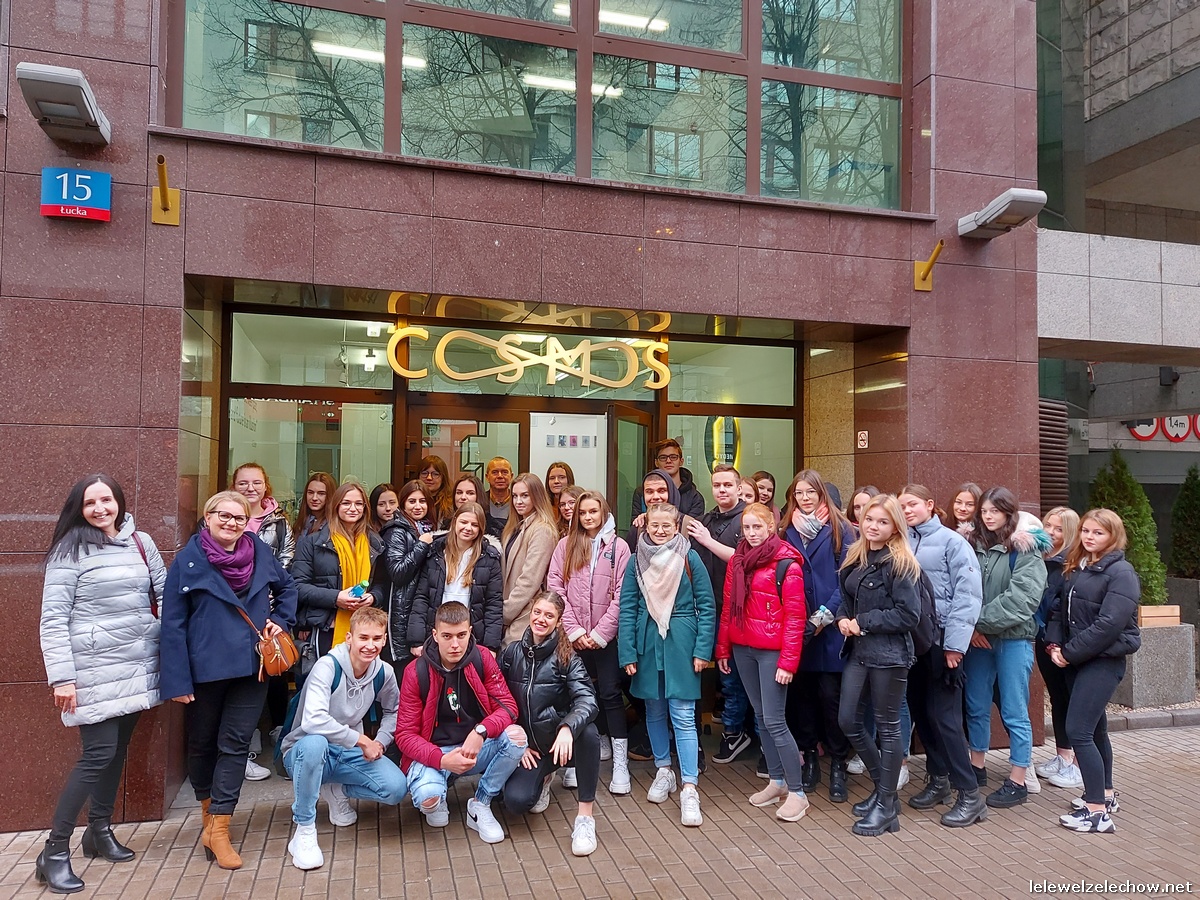 Wycieczka klasy 3c i 3d do Warszawy