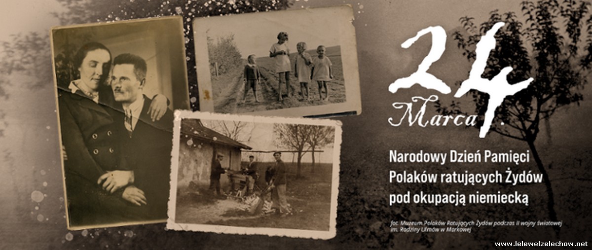 Narodowy Dzień Pamięci Polaków ratujących Żydów pod okupacją niemiecką