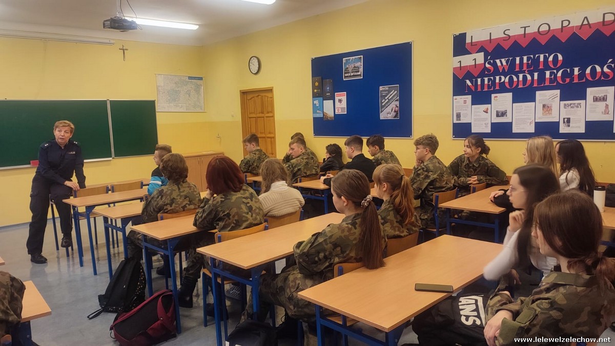 Spotkanie z KPP w Garwolinie