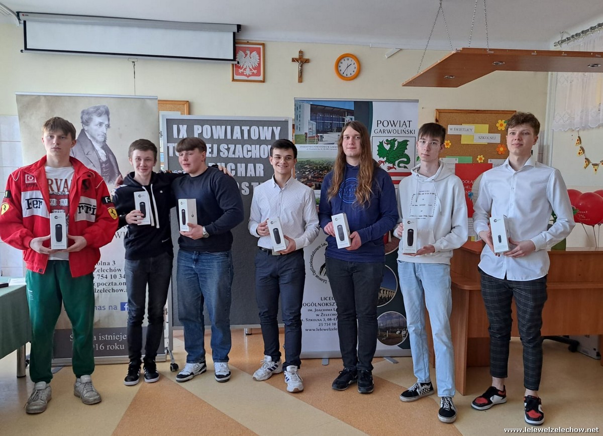 IX Turniej Szachowy Szkół Ponadpodstawowych o Puchar Starosty Powiatu Garwolińskiego