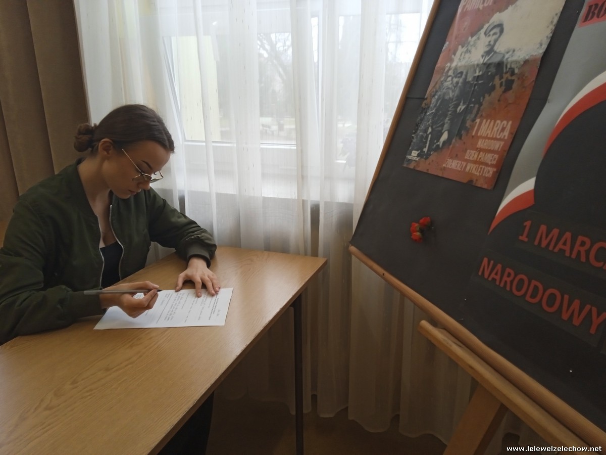 Konkurs historyczny o Żołnierzach Wyklętych