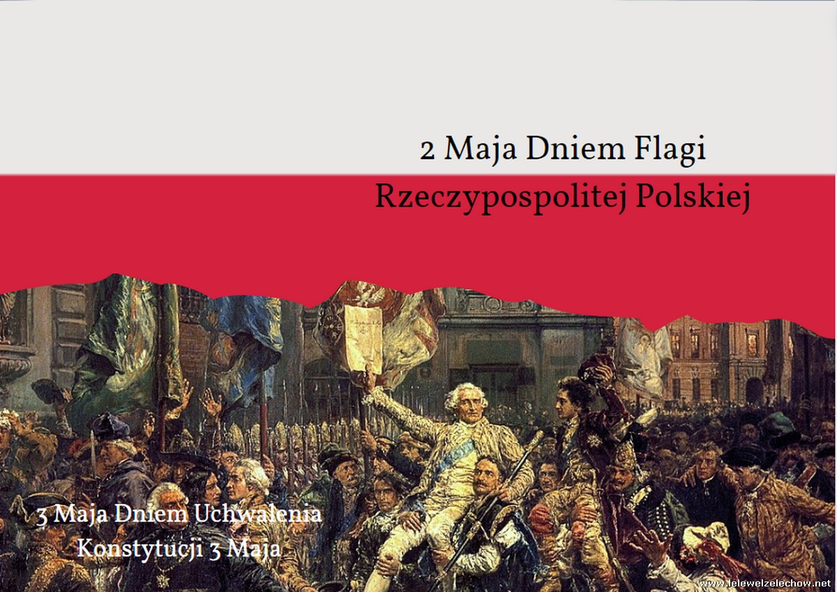 2024_05_02 Konkurs na kartkę pocztowa z okazji Dnia Flagi i Święta Konstytucji 3 Maja_