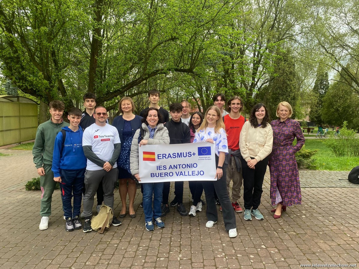 Erasmus+ Wizyta uczniów i nauczycieli z Hiszpanii - lekcje