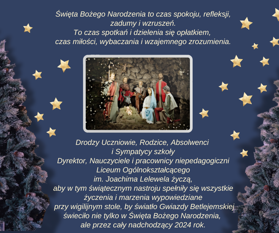 Życzenia Bożonarodzeniowe