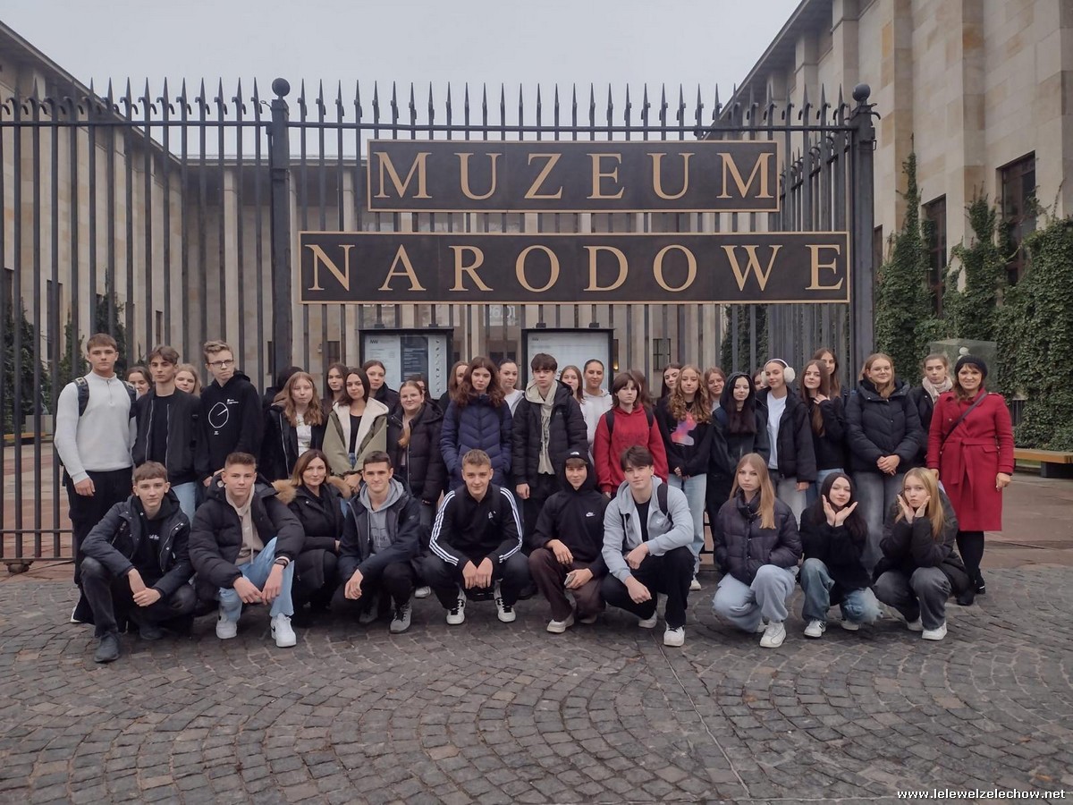 Wycieczka klas I do Warszawy