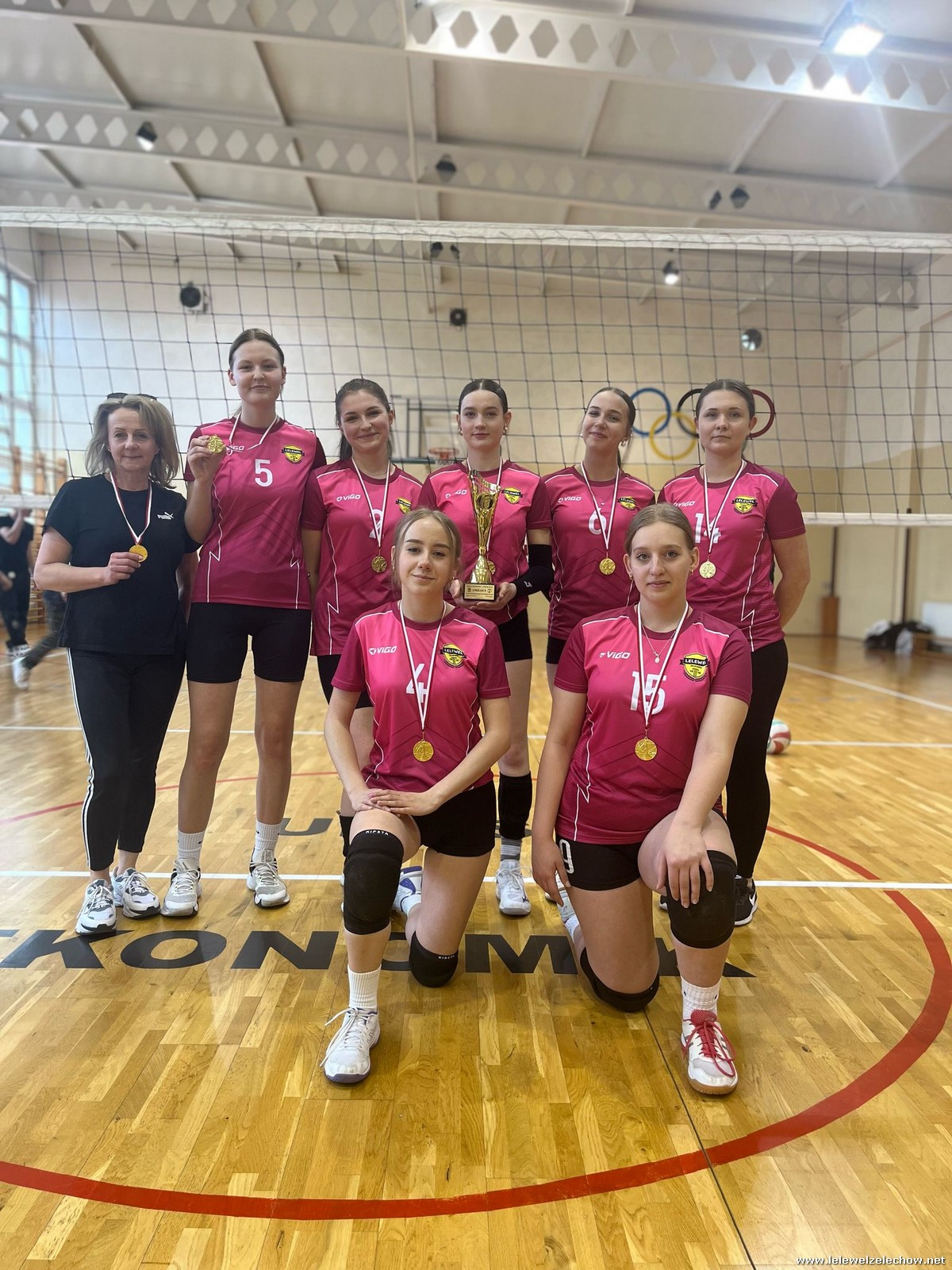 I msc na Mistrzostwach Powiatu w Piłce Siatkowej