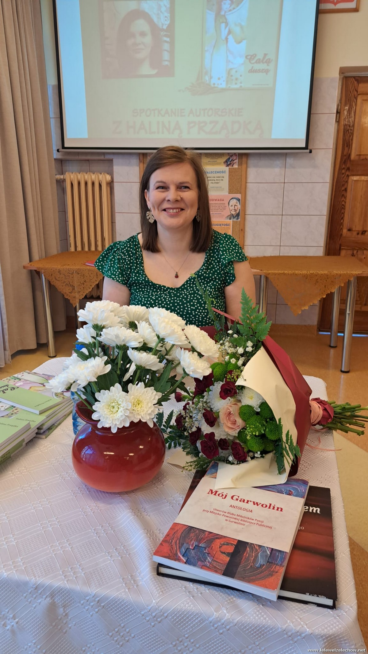 Spotkanie autorskie z Panią Haliną Prządką