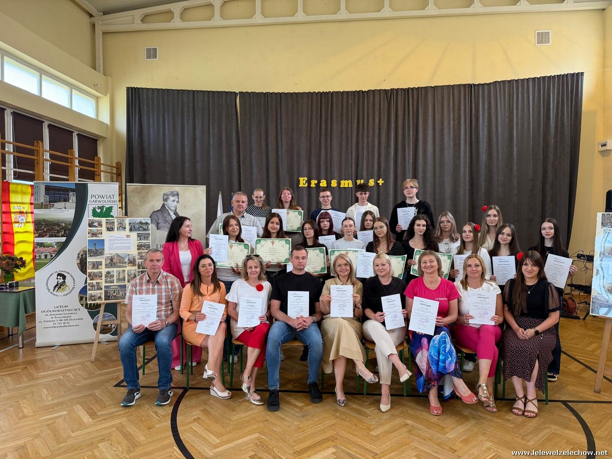 Podsumowanie  kolejnego projektu w ramach programu Erasmus+