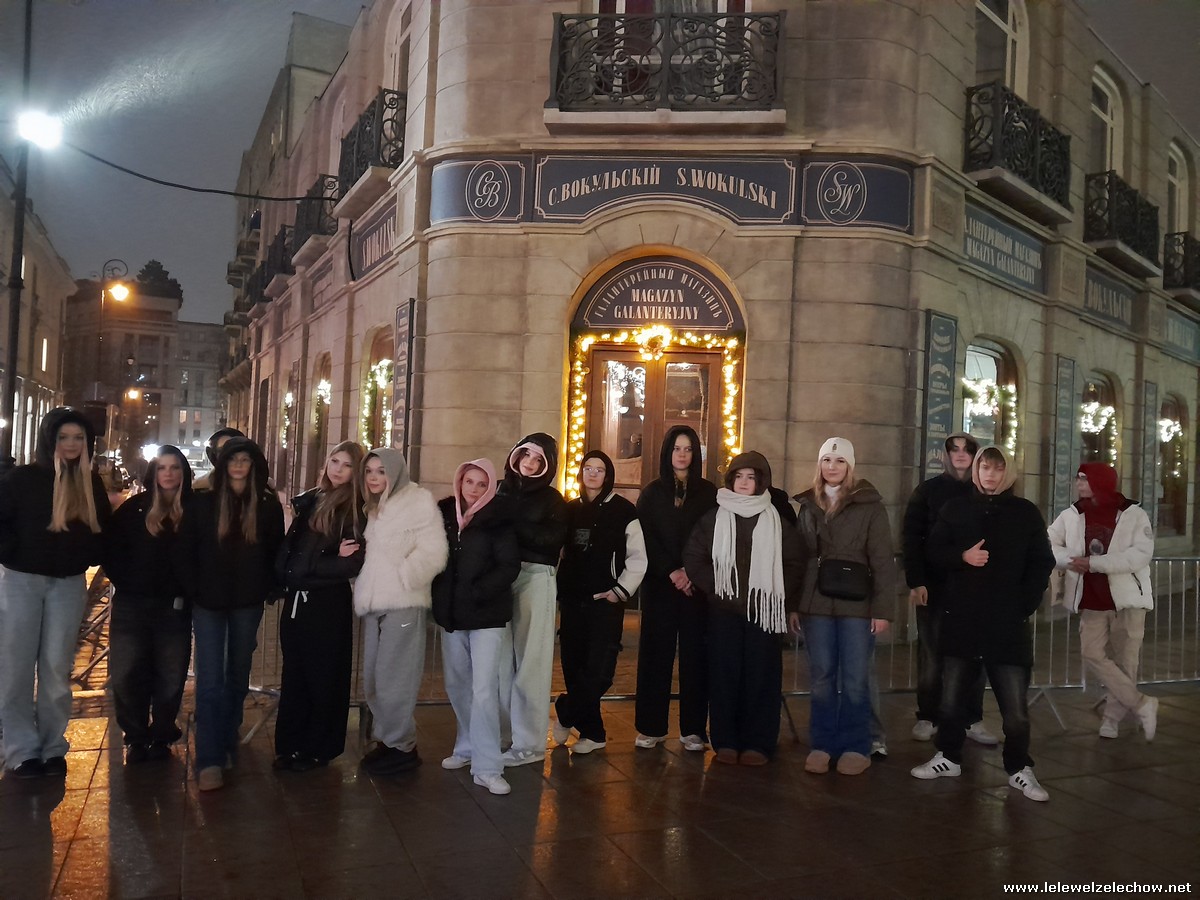 Wycieczka  klas 3a i 3b do Warszawy