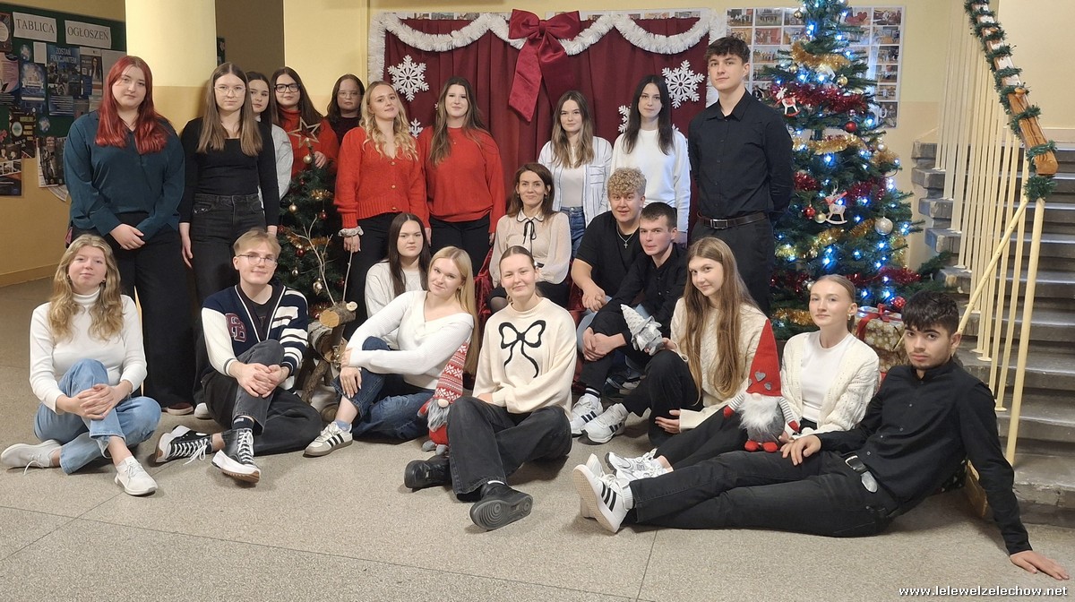 Wigilia klasowa klasa 4b
