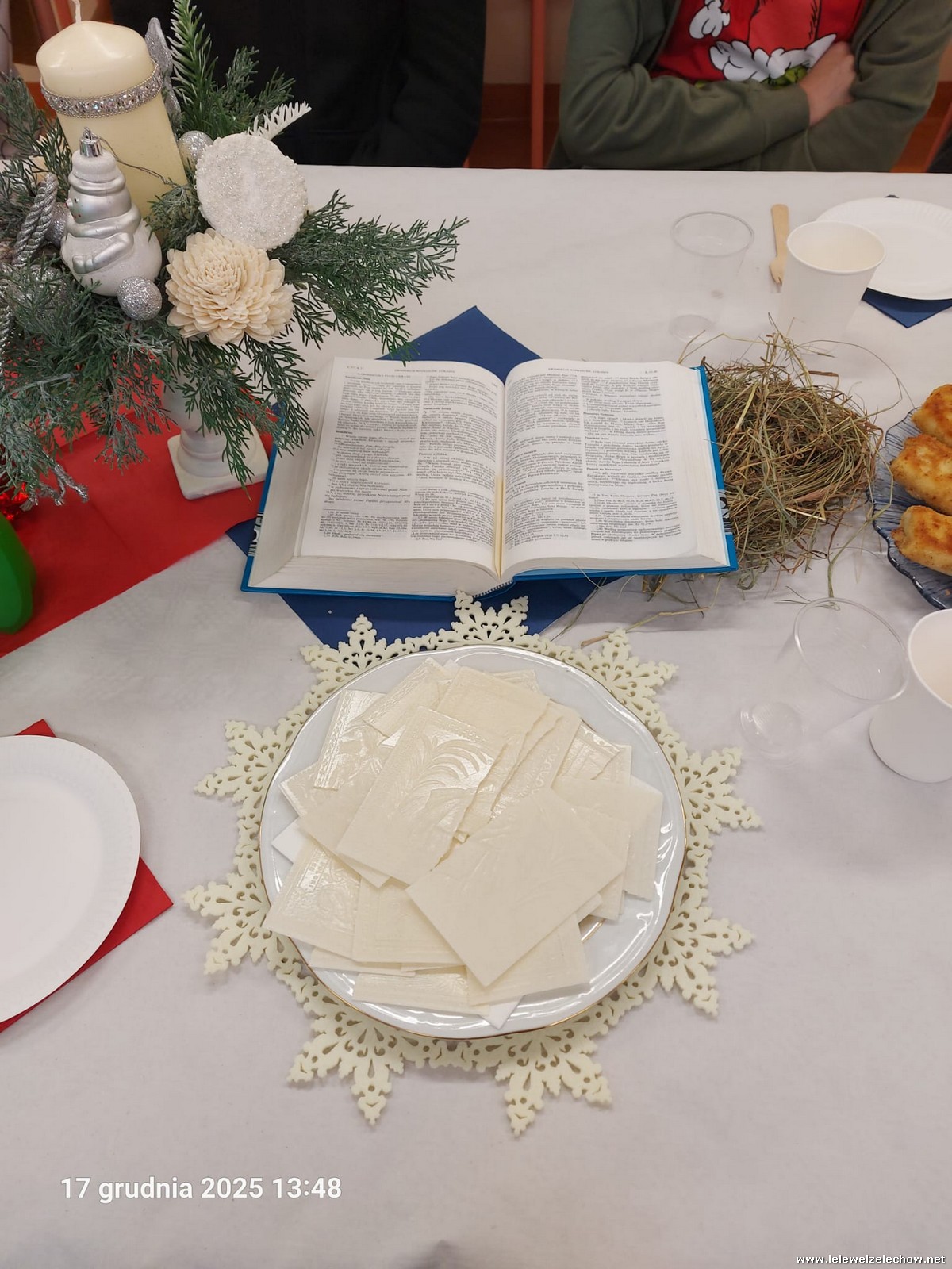 Wigilia klasowa klasa 3c