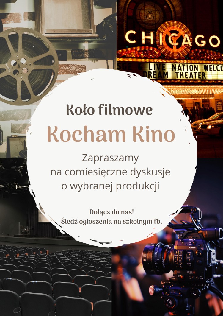 koło filmowe plakat informacyjny 1