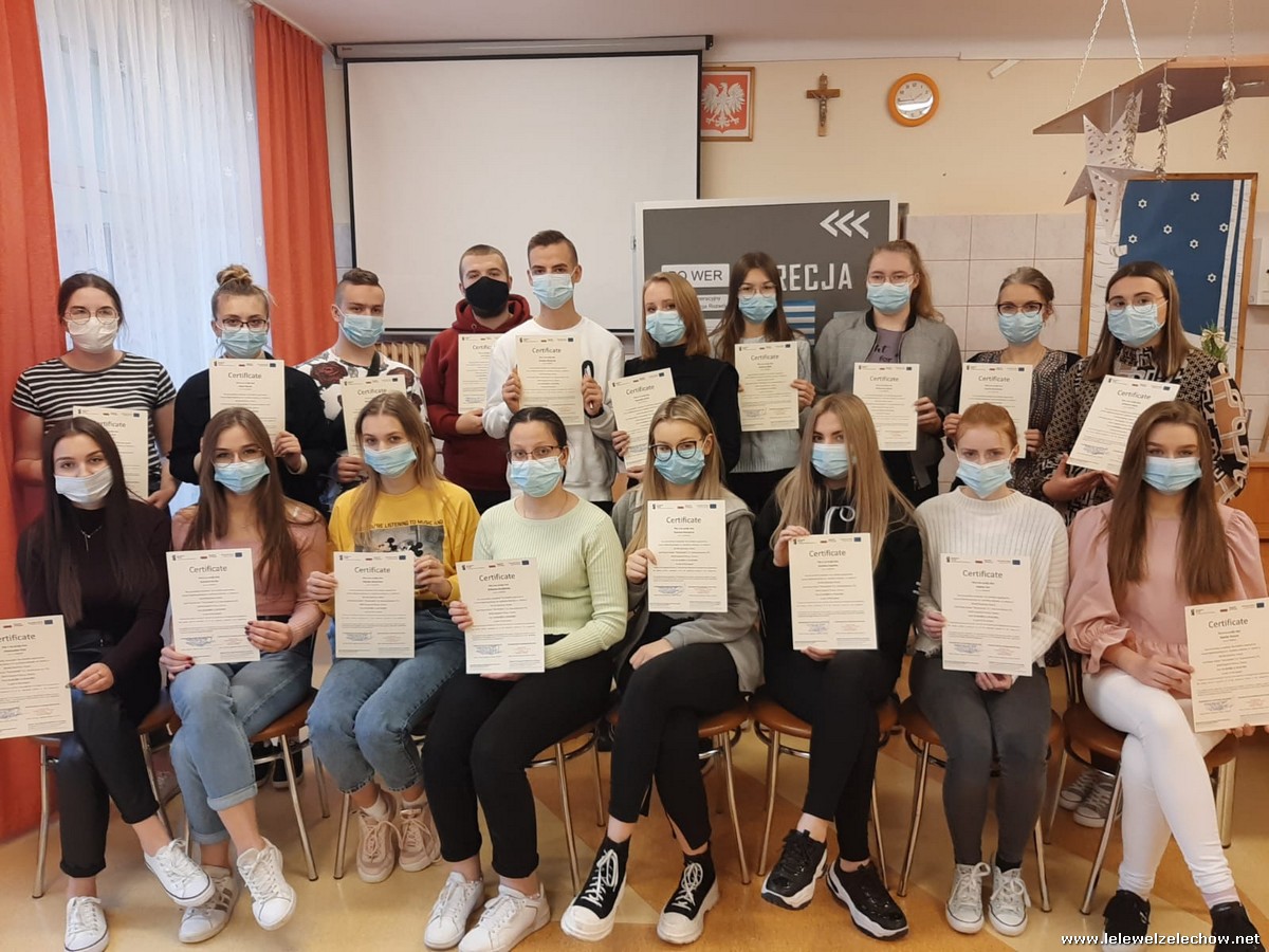 Uroczyste podsumowanie projektu Ponadnarodowa mobilność uczniów